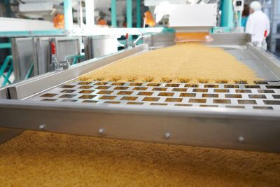 Macaroni Production in Food Factory